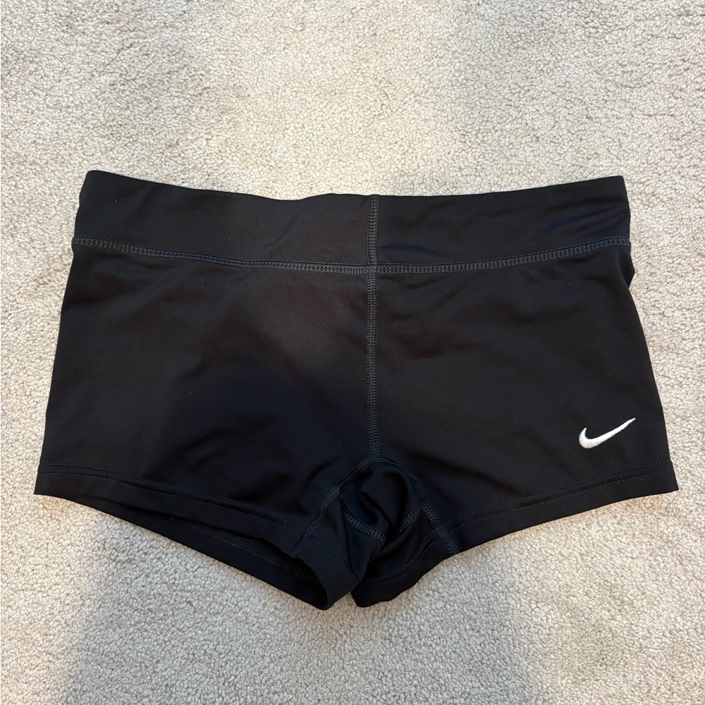 Nike Women's Black Athletic Dri-Fit Shorts